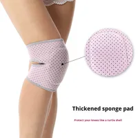 Genouillère de fitness et de musculation, chauffante, anti-froid, épaisse, anti-collision, absorption des chocs, protection complète pour adultes