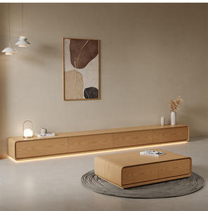 Kệ tivi và bàn trà hiện đại, thiết kế mới <span class=keywords><strong>2025</strong></span>, có thể điều chỉnh, gắn tường, bán trực tiếp từ nhà máy, dành cho phòng khách - Product Image 2