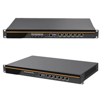 Router PC Firewall Rak 1U Generasi ke-13 Intel Core CPU 6 LAN 4 10G SFP PfSense OPNsense