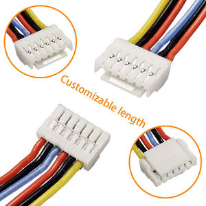 สายเคเบิลประกอบพร้อมหัวต่อ JST GH 1.25 มม. แบบ 6 ขา 28 AWG ตัวผู้-ตัวเมีย ผลิตจากโรงงาน - Product Image 2