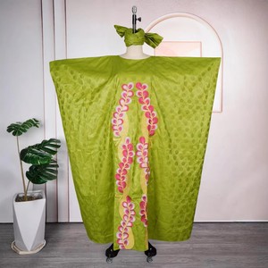 Robes longues de soirée africaines grande taille pour femmes 2026 – Nouvelle <span class=keywords><strong>robe</strong></span> de luxe brodée <span class=keywords><strong>Bazin</strong></span> élégante pour mariage musulman turc - Product Image 3