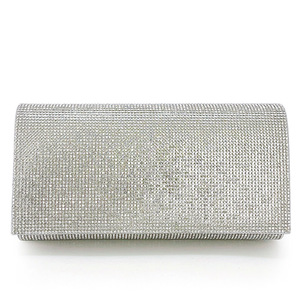 Nuevo Bolso de Mano de Moda para Novia, Pequeño, con Brillantina y Pedrería, Bolso de Noche con Cristales, Tipo Clutch - Product Image 1