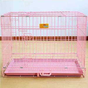 Çin tok demir katlanabilir Metal büyük Pet kafesleri - Product Image 6