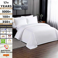 Ensemble de literie 100% coton, ensemble de housse de couette d'hôtel, taille Queen, couleur unie, édredon, draps de lit, taille King
