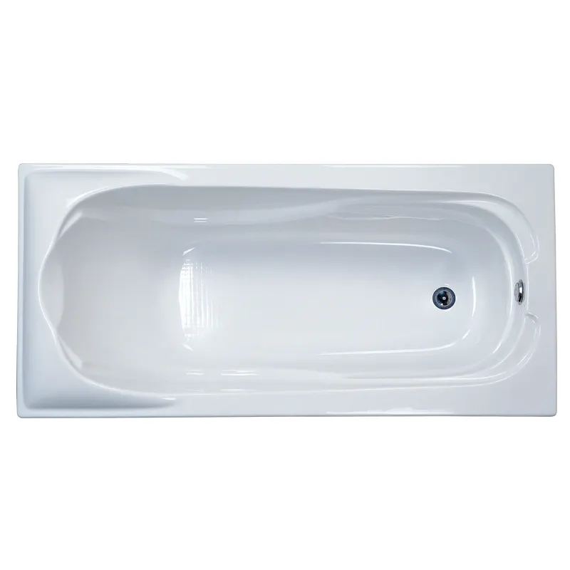 佛山メーカー屋内アクリルコーナースパ温水浴槽衛生陶器鋼板エナメルドロップイン浴槽価格
