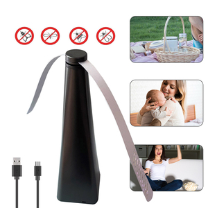 Ventilador de Mesa Recargable por USB de 1200 mAh, Repelente de Moscas Automático, Ventilador de Escritorio para Cocina y Comedor, Se Acepta Logotipo Personalizado OEM ODM - Product Image 2