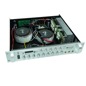 Profesional 500W para amplificador de potencia Bluetooth USB/SD/AUX FM <span class=keywords><strong>MP3</strong></span> entradas receptor mezclador de Metal para música de fondo de Conferencia - Product Image 5