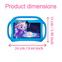 Tablet Anak 7-inci MTK Performa Tinggi Grosir 2GB+32GB Kamera Ganda 3000mAh Edukasi Android 12 Game