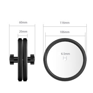 MS Food grade Silicone Vinyl <b>Record</b> Cleaning Clip 12x12x3cm Waterproof LP Disc Protective Cover Turntable <b>Storage</b> Accessory - Product Image 3