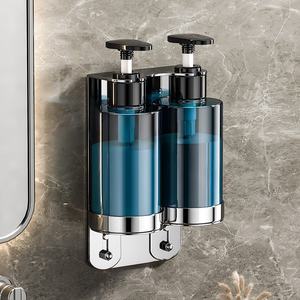 Tamaño personalizado sin perforación 300 ML 304 <span class=keywords><strong>dispensador</strong></span> <span class=keywords><strong>de</strong></span> jabón <span class=keywords><strong>de</strong></span> acero inoxidable para Hotel <span class=keywords><strong>dispensador</strong></span> <span class=keywords><strong>de</strong></span> jabón <span class=keywords><strong>de</strong></span> montaje en pared con llave - Product Image 5