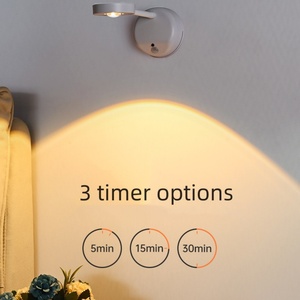 Nueva Lámpara de Pared Interior Recargable Sin Cables con Control Remoto, Luz LED Inteligente con Sensor de Movimiento Corporal - Product Image 6
