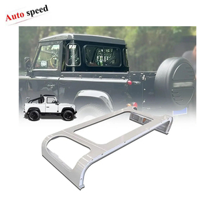 Panel trasero para camioneta <span class=keywords><strong>Defender</strong></span> <span class=keywords><strong>110</strong></span> doble cabina <span class=keywords><strong>TD4</strong></span>; OE: AQA711010, RTC6222AL, acero - Product Image 1