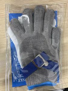 Guantes BSP A9 de Acero Inoxidable Anticorte, para Descascarar Ostras, para Carniceros, Resistentes a Cortes, de Alambre de Acero Inoxidable - Product Image 4