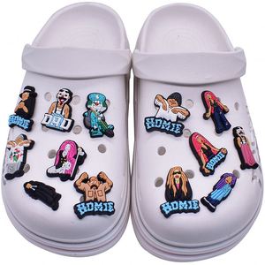 Accesorios de Adorno para Zuecos de la Serie Homie International Station 2D, de PVC, Goma Blanda y EVA, tipo CHARM, Hebilla de Zapato y Adorno para Modelo de Zapato - Product Image 4