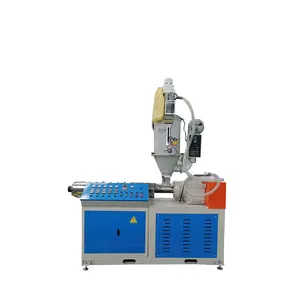 Single screw extruder for small size flexible plastic floor heating pipe tube