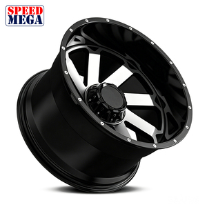 ล้อแม็กซ์ SUPER BLACK ขอบขัดเงา สำหรับรถ SUV ขนาด 26x12J และรถกระบะขนาด 26x14J ล้อแต่งสำหรับรถ SUV - Product Image 4