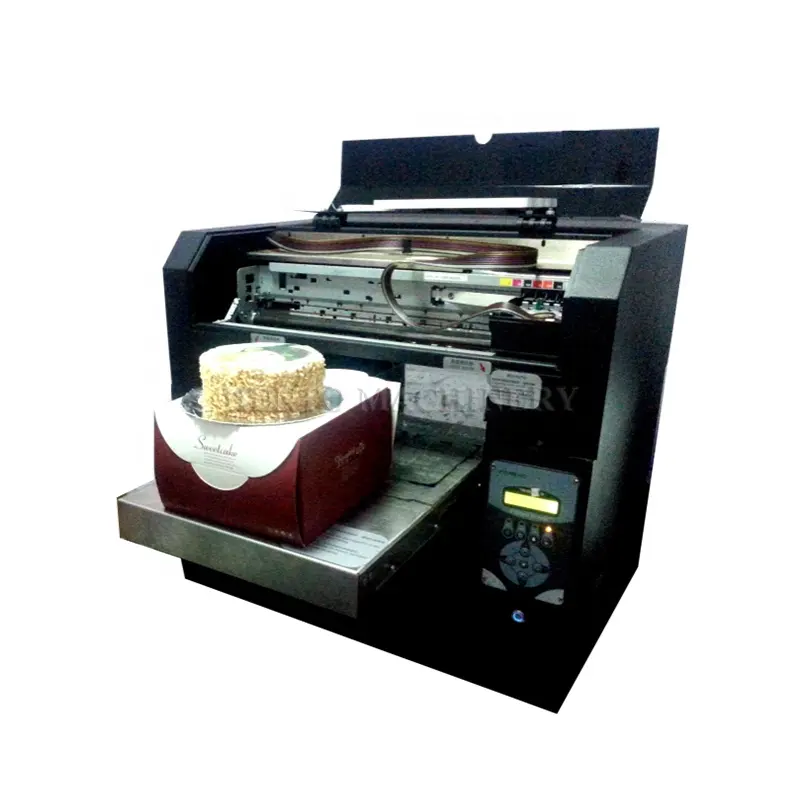 Impressora de design de bolo de boa qualidade, impressora de alimentos do bolo/máquina de impressão da impressora do bolo