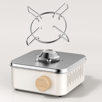 SOLO WILD Camping Mini Cassette Cuisinière À Gaz En Plein Air Portable Cuisinière Pique-Nique Équipement Ustensiles De Cuisine Cuisinière Touristique Outils et Sac