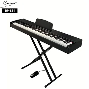 Instrumen Musik Keyboard Digital Portabel 88 Tombol Profesional Piano Digital Portabel Pabrik Tiongkok