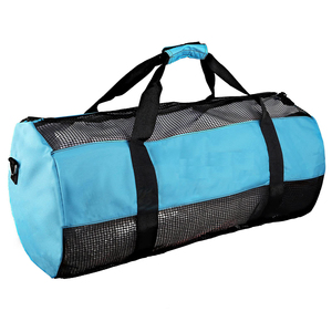 Bolsa de lona impermeable de malla resistente personalizada de fábrica para equipo deportivo y buceo, con cremallera para equipo de buceo - Product Image 4