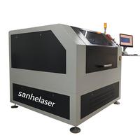 Máquina de corte por láser de plantilla SMT de alta venta de 200W utilizada para impresora PCB máquina de corte por láser de malla para cortador láser de hoja de Metal