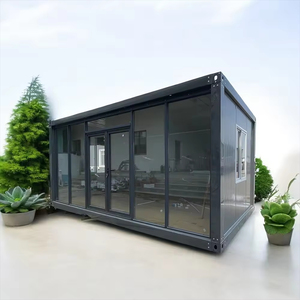 Maison mobile préfabriquée de luxe de 20 pieds, capsule, appartement portable, cabane, petit bureau, boutique, maison conteneur préfabriquée avec toilettes - Product Image 2