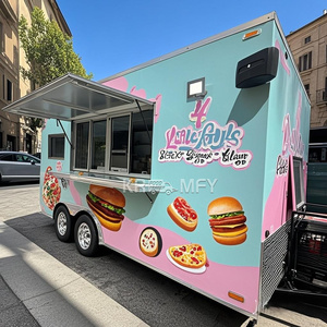 Remolque de Comida Personalizable con Equipo para Venta de Helados, Cocina Completa, Camión de Comida, Carrito de Hot Dogs - Product Image 1