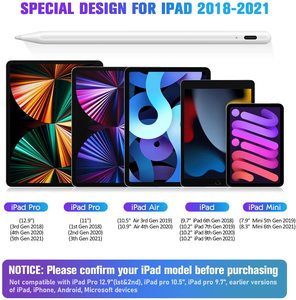 ปากกาสไตลัสดินสอสำหรับ <span class=keywords><strong>iPad</strong></span> (2018-2021) -ดินสอแบบแอคทีฟพร้อมการปฏิเสธฝ่ามือเข้ากันได้กับ <span class=keywords><strong>iPad</strong></span> Pro (11/12ที่9 "), <span class=keywords><strong>iPad</strong></span> - Product Image 2