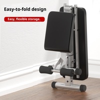 Banc de musculation pliable unisexe pour la maison, équipement de fitness, planche de sit-up, chaise multifonctionnelle, banc de musculation réglable, origine