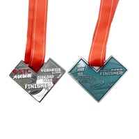 Médailles de sport en métal personnalisées, trophées, design vierge, médailles en alliage de zinc à sable mouvant