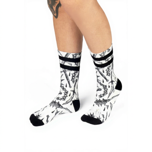 Calcetines Deportivos Personalizados con Logotipo Propio, Fabricante de Calcetines Unisex de Algodón de Alta Calidad - Product Image 1