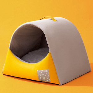 Universal Small <strong>Dog</strong> <strong>Kennel</strong> Supplies Four Seasons Semi-Enclosed Cat Nest Durable <strong>Heating</strong> <strong>Dog</strong> Bed Box and Carton Packing - Product Image 6