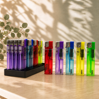 Briquet électrique USB rechargeable DY-062 Plasma personnalisé pour cigarettes, vente en gros, briquet mince