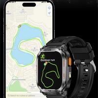 Montre Connectée VVS Outdoor Sport Multifonction Boussole GPS Positionnement Suivi Exercice Moniteur Cardiaque IP68 Étanche