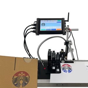 Son kullanma tarihi için gıda ambalajı için çevrimiçi termal mürekkep püskürtmeli markalama yazıcısı Flex yumurta için QR kodu parti numarası kodlama konveyör bant - Product Image 3