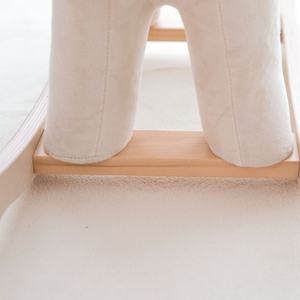 Mecedora <span class=keywords><strong>de</strong></span> madera maciza Little Tree Bud Rocking Horse <span class=keywords><strong>Silla</strong></span> mecedora <span class=keywords><strong>de</strong></span> madera para niños Kindergarten Pequeño paseo en juguete para regalo <span class=keywords><strong>de</strong></span> cumpleaños del bebé - Product Image 4