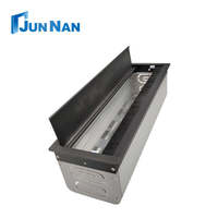 Organizador de Cables para Escritorio de Conferencias, Caja de Aluminio para Gestión de Cables, Cubierta para Cables, Ojal para Muebles, Cubierta para Orificios de Cables