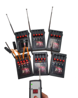 Système de tir de feux d'artifice sans fil à télécommande numérique Cold Flame 25 Récepteurs pour mariage et fête