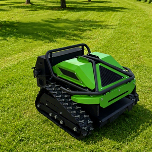 Tondeuse à gazon rotative autopropulsée hybride télécommandée de haute qualité, robuste, industrielle, portée 500 m, haute efficacité - Product Image 1