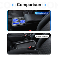 Boîte d'accoudoir avec chargeur sans fil pour Nissan Serena C27 E-Power, console centrale avant