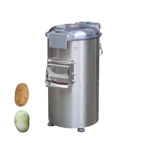 Máy gọt vỏ trái cây rau củ công nghiệp, máy rửa gọt vỏ khoai tây cà rốt nhỏ - Product Image 1