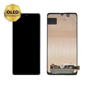 Pièce de rechange pour téléphone portable, écran tactile LCD d'origine, vente en gros pour Samsung <span class=keywords><strong>A71</strong></span> 4G A715 avec cadre, écran OLED Full HD - Product Image 3