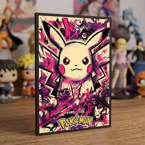 <span class=keywords><strong>Carte</strong></span> da Collezione Pokémon Formato A6, <span class=keywords><strong>Carte</strong></span> da Gioco con Personaggi Anime Rari, Giocattoli in Carta Colorata per Bambini - Product Image 5