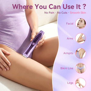 Tondeuse Électrique Rechargeable pour Jambes, Bras et Maillot, <span class=keywords><strong>Rasoir</strong></span> Épilateur pour <span class=keywords><strong>Femme</strong></span>, Épilation <span class=keywords><strong>Visage</strong></span> et Corps - Product Image 3