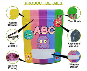 Nouveauté 2026 : Sacs à Trois Soudures Personnalisables avec Votre Logo, Sacs en Aluminium Imprimés Numériquement, Sacs en Film Mat pour l'Emballage <span class=keywords><strong>de</strong></span> Fraises Séchées - Product Image 4