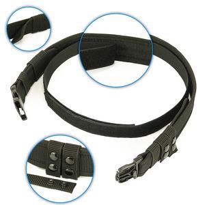 Ceinture tactique en nylon 1680D 1,5/<span class=keywords><strong>2</strong></span> pouces, système auto-agrippant, ceinture extérieure/intérieure robuste avec 4 attaches pour le travail, la sécurité et la chasse EDC - Product Image 4