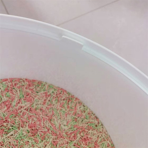 Venta al por mayor Pp All Season All-purpose Green Plant Villa Cat Litter Basin Cat House Dog House Cat Litter Box - Product Image 4