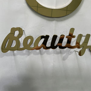 Su misura in acciaio inox taglio Laser saldatura solido piccolo metallo segnaletica superficie di rivestimento <span class=keywords><strong>alfabeto</strong></span> lettere segno per la decorazione - Product Image 5