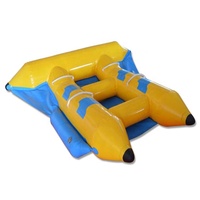 Nouveau Design 4 Rider PVC gonflable poisson volant bateau banane sans quantité minimale de commande
