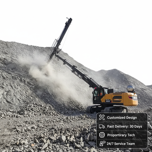 Plataforma de Perforación PVT con Motor Cummins, 30m de Profundidad y 90-115mm de Diámetro de Perforación para Minería a Cielo Abierto - Product Image 1